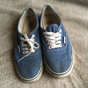 Classic blue Vans authentics womens size 9.5